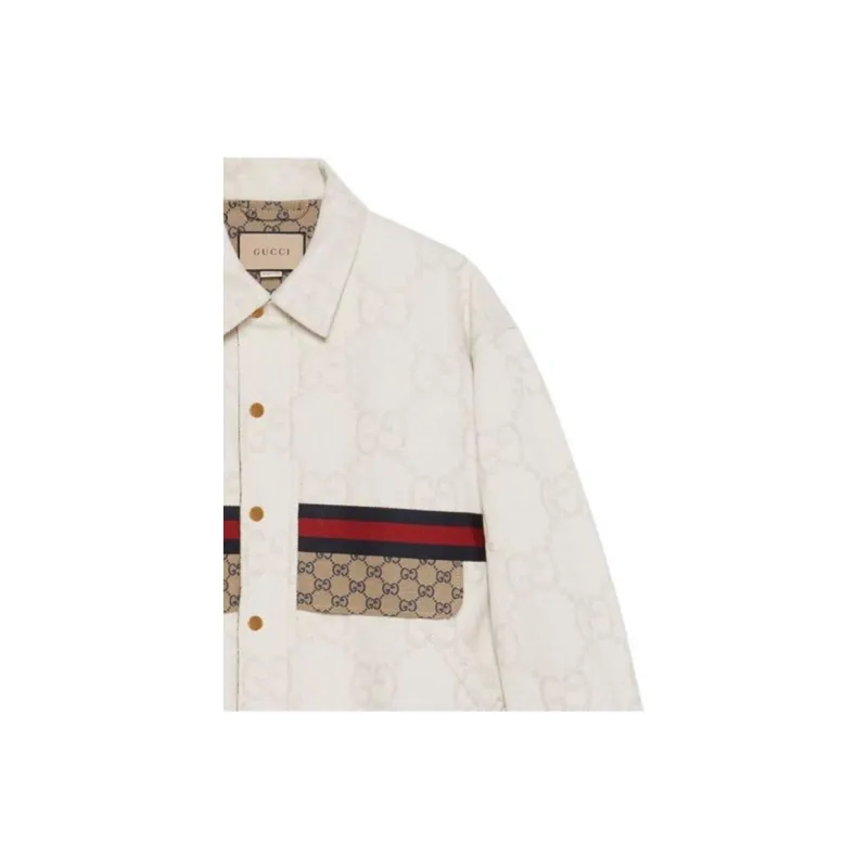 GUCCI GG print Denim Jacket-2