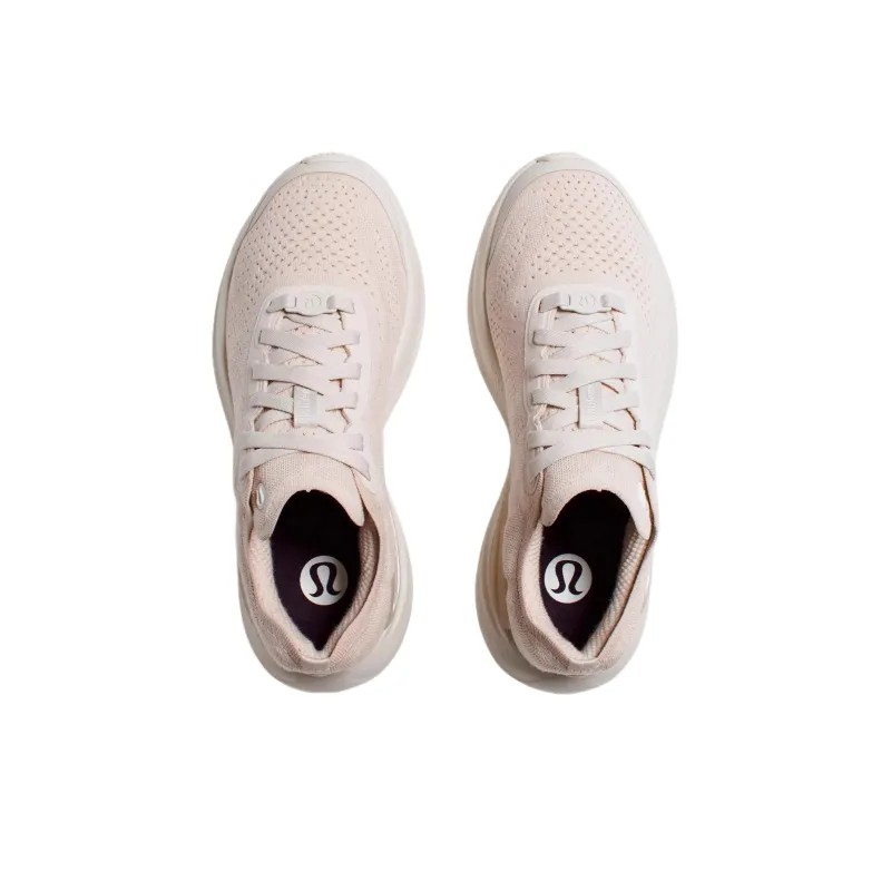 Lululemon Beyondfeel Cushioning Support Height Increasing Low Top Running Shoes Women's Beige Pink-2