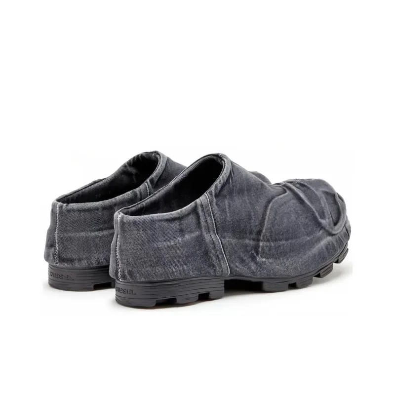 DIESEL D Hammer Denim Mules-3