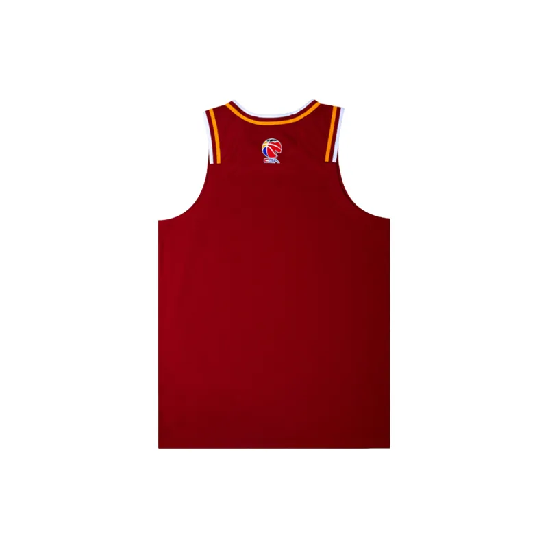 LiNing Professional Basketball Series Basketball Jersey Men's Dark Berry Red-1