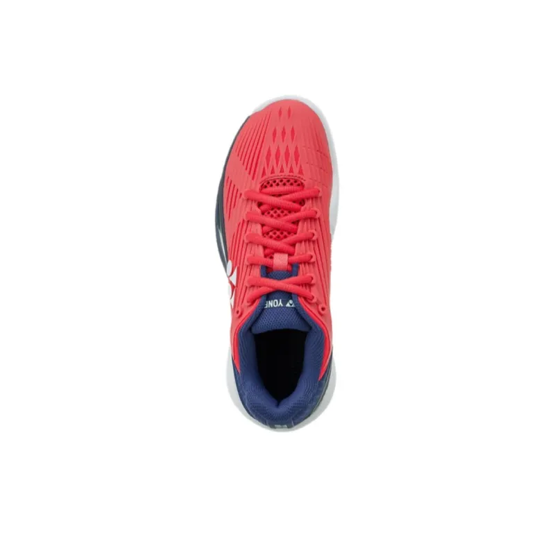 YONEX Low Top Tennis Shoes Unisex Red Blue-3
