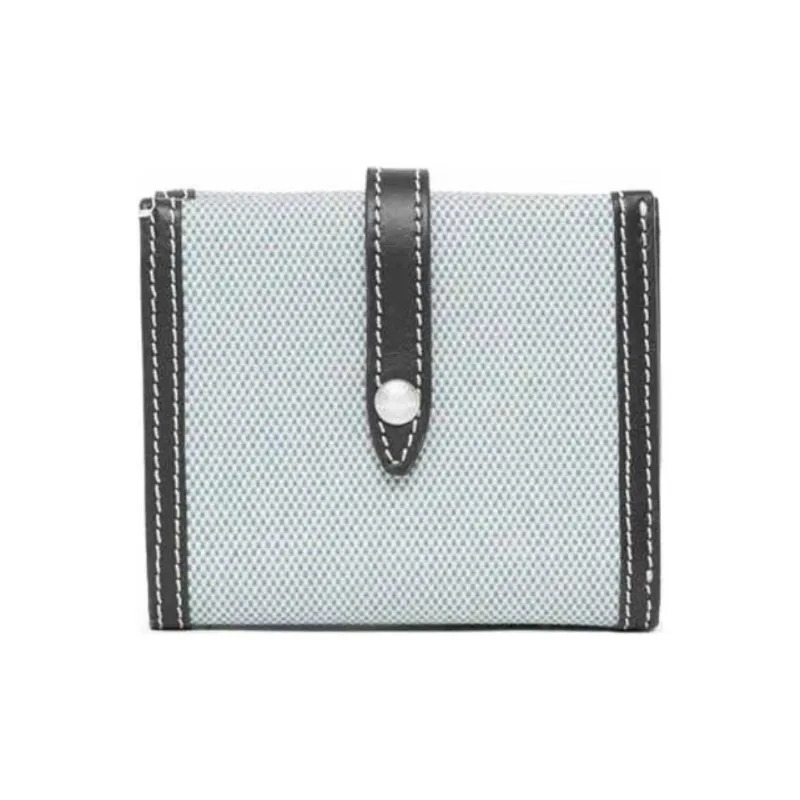 Burberry Leather Wallet Women's Light Blue-0