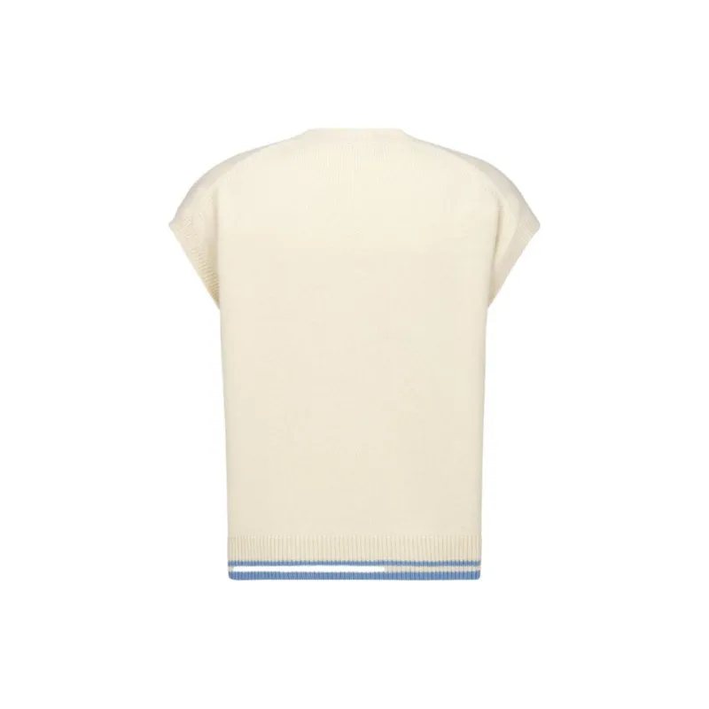 DIOR Logo Embroidered V Neck Vest-1