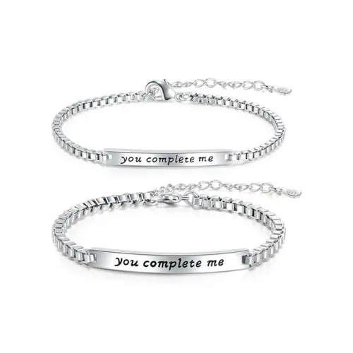 QIANFANGDAHUANGYE Titanium Steel Bracelets Womens