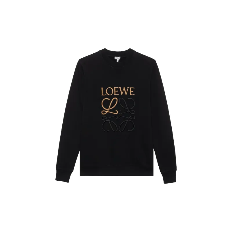 LOEWE Anagram Embroidered Sweatshirt-5