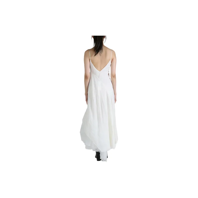 MARC LE BIHAN Combi Panneau Tulle Godiva Maxi Dress-1