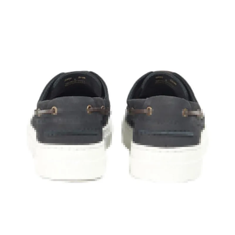 BARBOUR Boat Shoes Men's Marine Blue-4