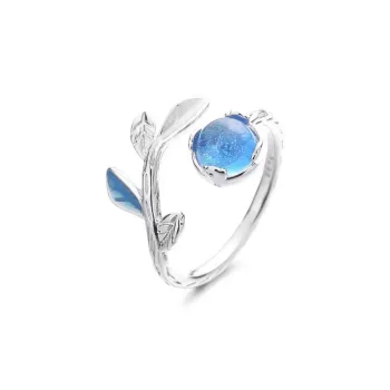 KING OF BLING 925 Sterling Silver, Colored Glaze, Enamel Rings Women's Year Of The Snake Good Luck