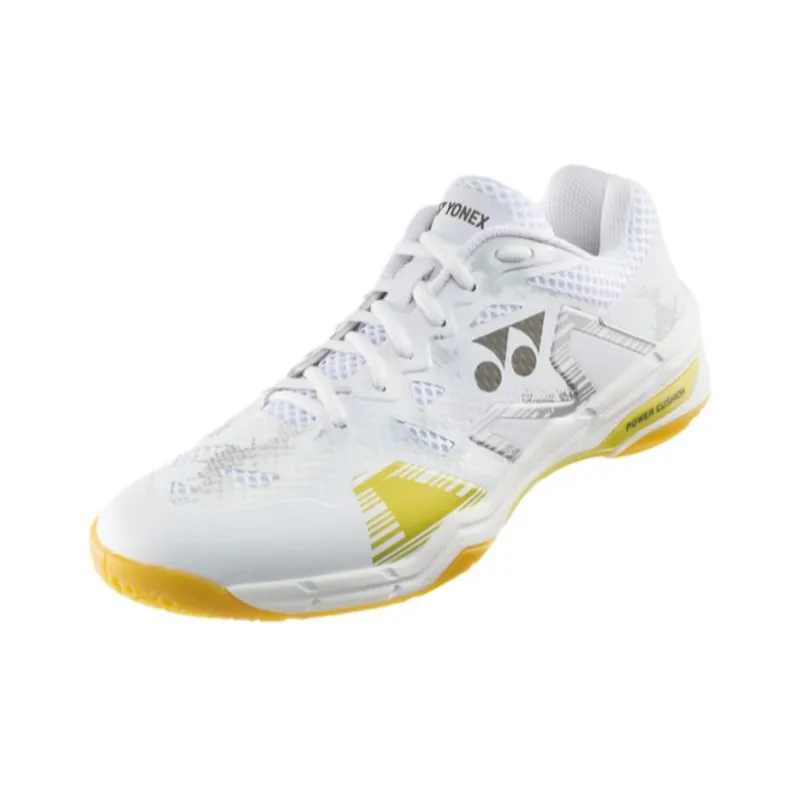 YONEX Anti Slip Wear Resistant Low Top Badminton Shoes Women's White-0