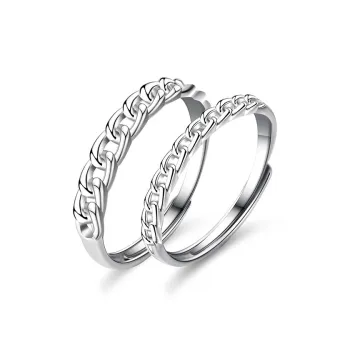 KING OF BLING 925 Sterling Silver Rings Women's Year Of The Snake Good Luck