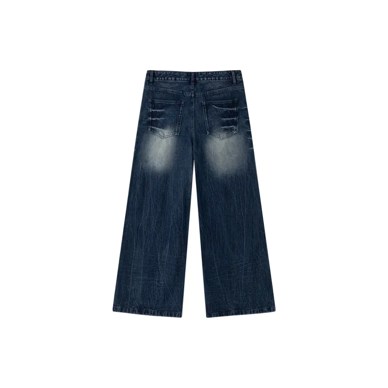 Suamoment Fall And Winter American Vintage Loose Fit Casual Pants Unisex-1