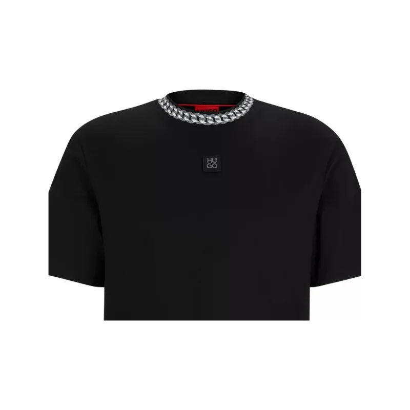 HUGO BOSS T Shirts Men Black-4