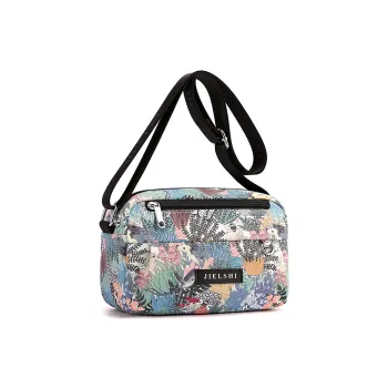Gerlanx Nylon Fabric Crossbody Bag Unisex Multicolor