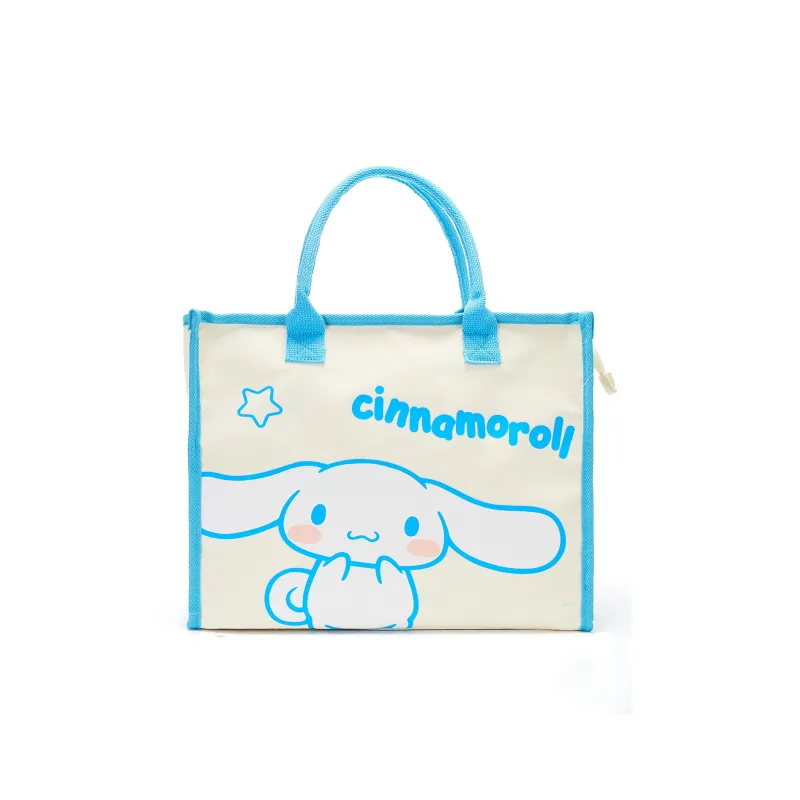 Sanrio Polyester Handbag Regular Unisex White Pink-0
