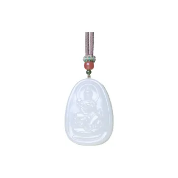 Ingenuity Necklaces White Jade Unisex