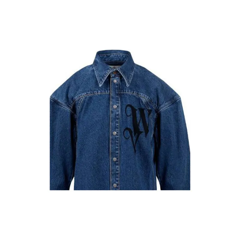 Vivienne Westwood Denim Jacket Men's Blue-1