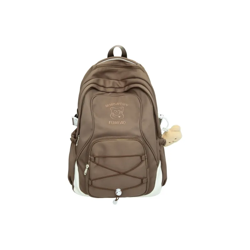 Kaka Tree Nylon Backpack Women's Multicolor-6