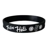 Irving Sunflower Black Wristband