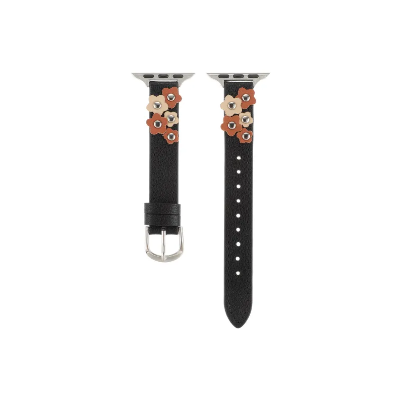 Vobafe Apple Compatibility Watch Band 44mm Genuine Leather Material-8