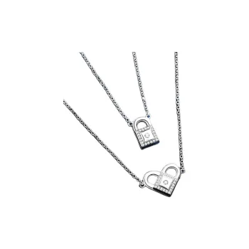 P&N S925 Silver Necklaces Women's