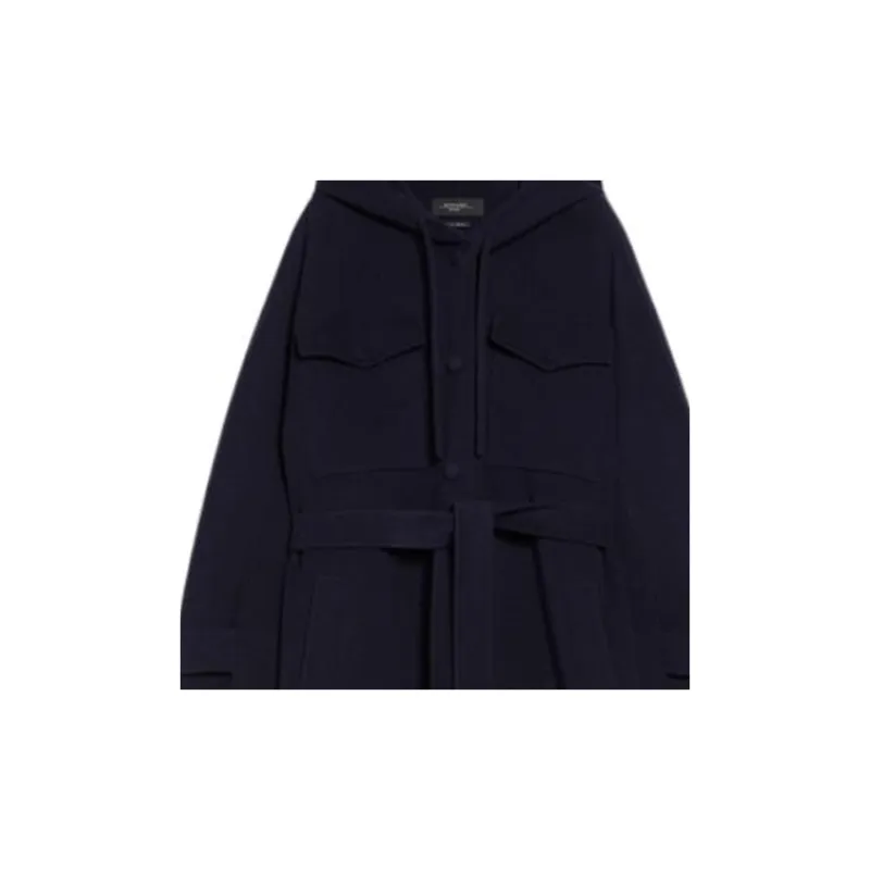 WEEKEND MaxMara Coat Women's Dark Blue-6