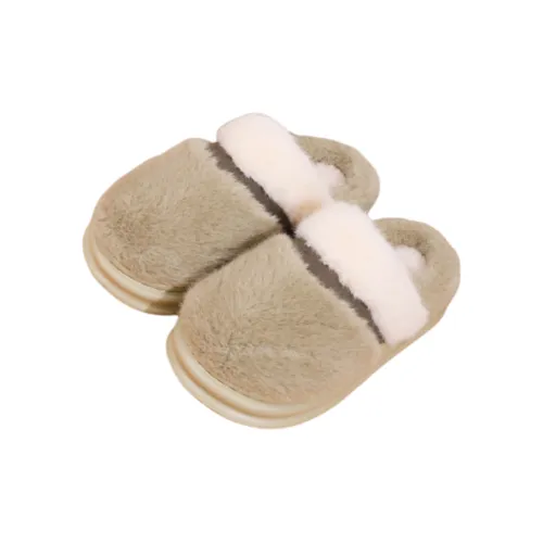 Yalu Preferred Cotton Slippers Home Warm Platform Velvet Anti Slip Slippers Indoor For Home Use In Autumn And Winter