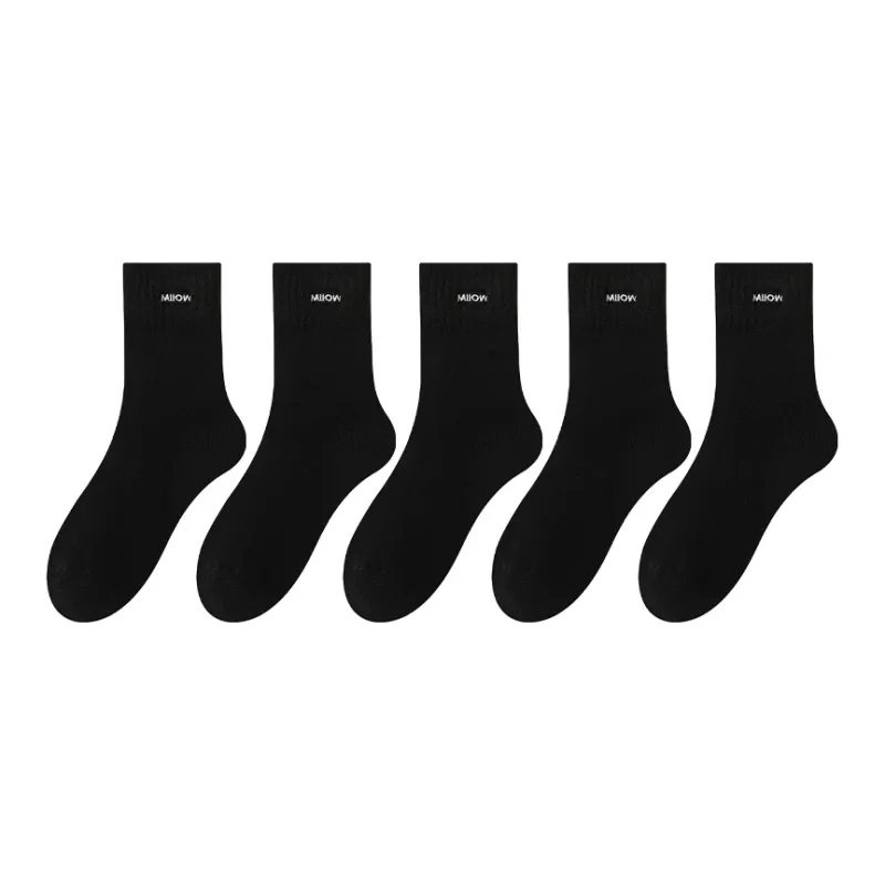 MIIOW Mid Calf Socks Women's Multi double Loading-6