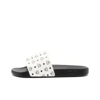 MCM Stylish Sandals Women's White Black