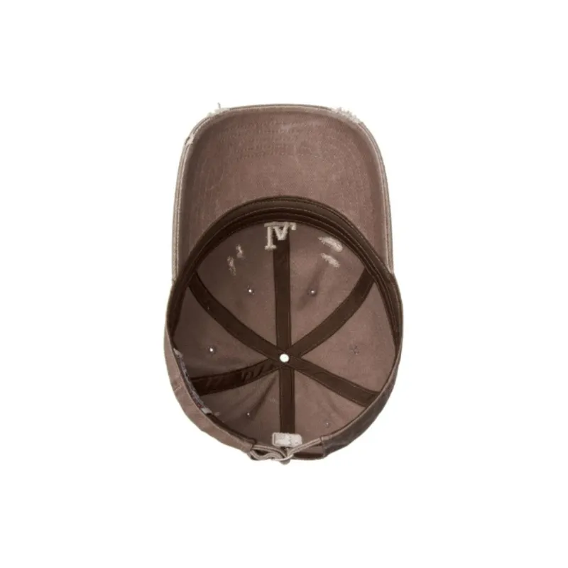 MLB Cotton Baseball Caps Unisex Sandy Brown-5