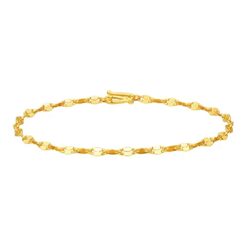 Branded Jewelry Business Casual Tile Chain, Gold Chain Jewelry Solid Gold Priced In Gram Gold Bracelet Women's