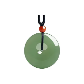 YUDI Hetian Jade Necklaces Green Jade Unisex