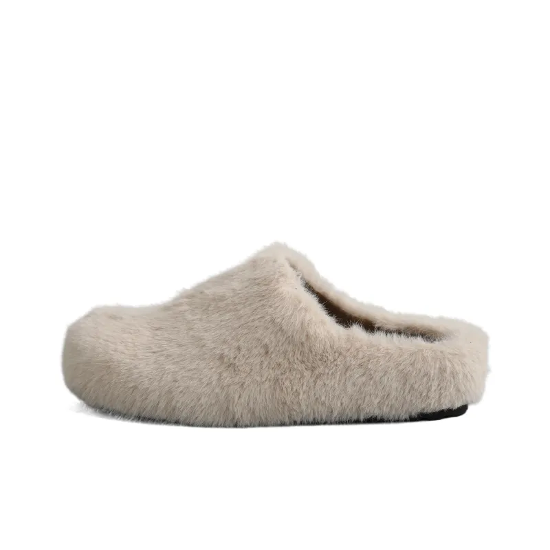 An Old Man Quiet Abrasion Resistant Wrap toe Slippers Women's-15