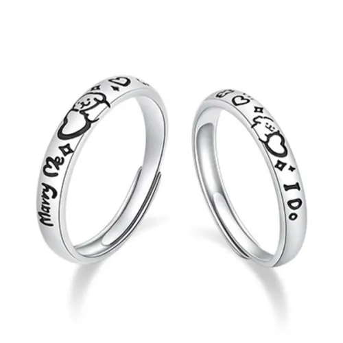 MOVER S999 Fine Silver Rings Unisex
