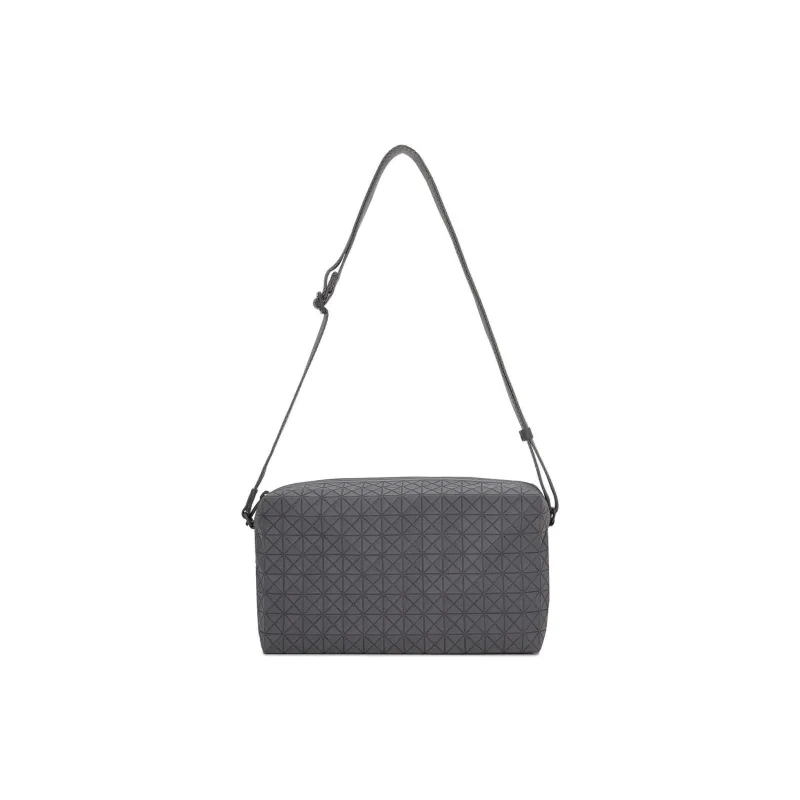 ISSEY MIYAKE Kuro Cotton Saddle Bag Crossbody Shoulder Bag Unisex Gray-0