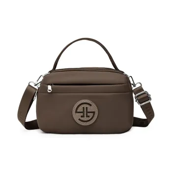 Gerlanx Nylon Fabric Crossbody Bag Unisex Multicolor