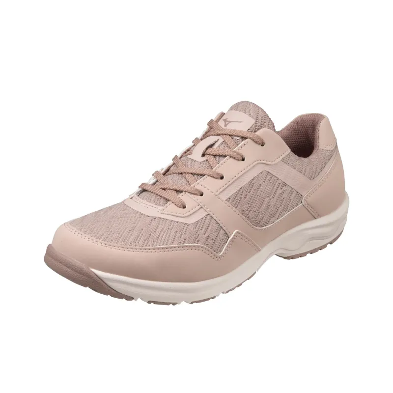 Mizuno Anti Slip Wear Resistant Low Top Casual Shoes Women's Light Pink-2