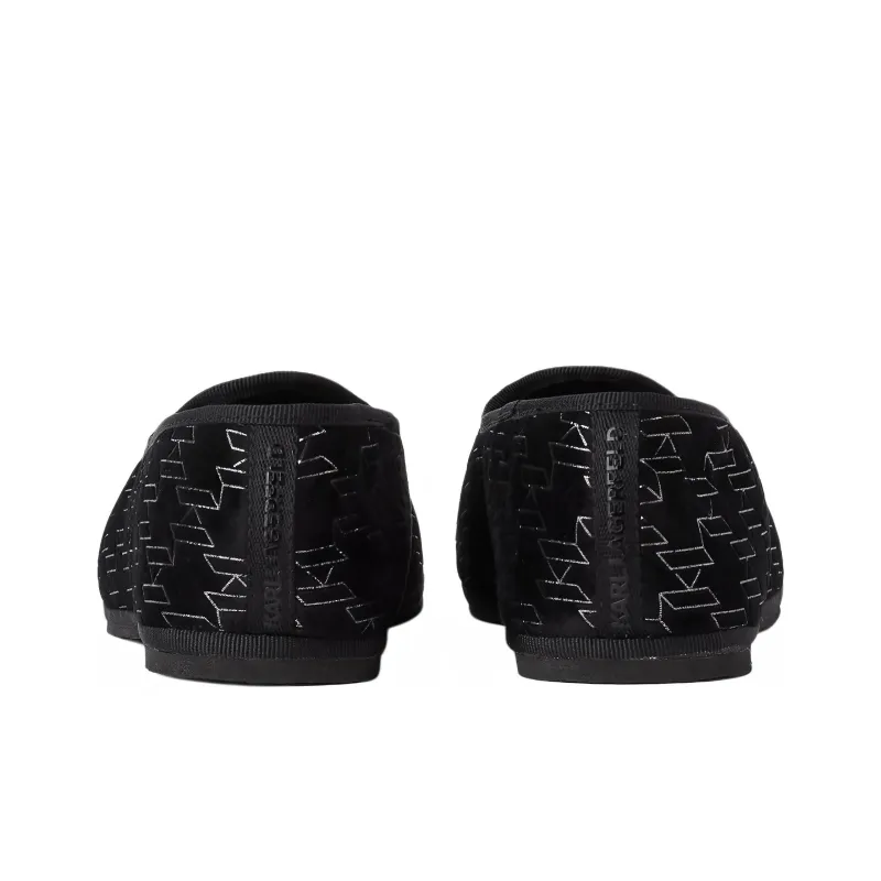 KARL LAGERFELD / Karl Lagerfeld Jeans Klara Iii Monogram-pattern Slippers Women's-4