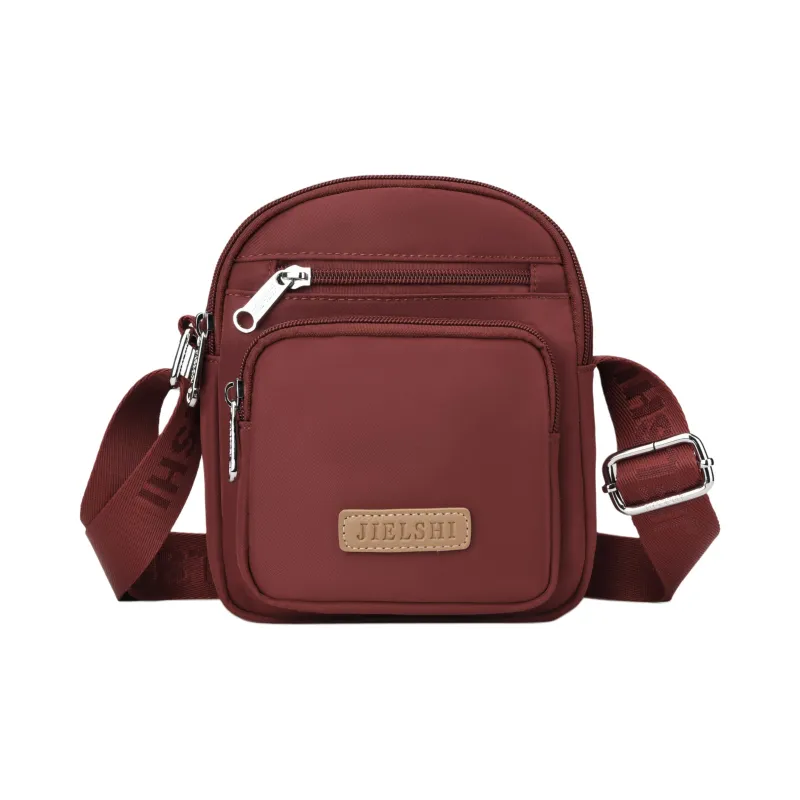 Gerlanx Nylon Fabric Shoulder Bag, Crossbody Bag Regular Unisex Multicolor-3