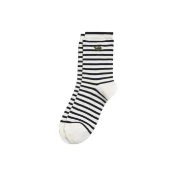 LACOSTE Mid Calf Socks Women's 1 Pack White