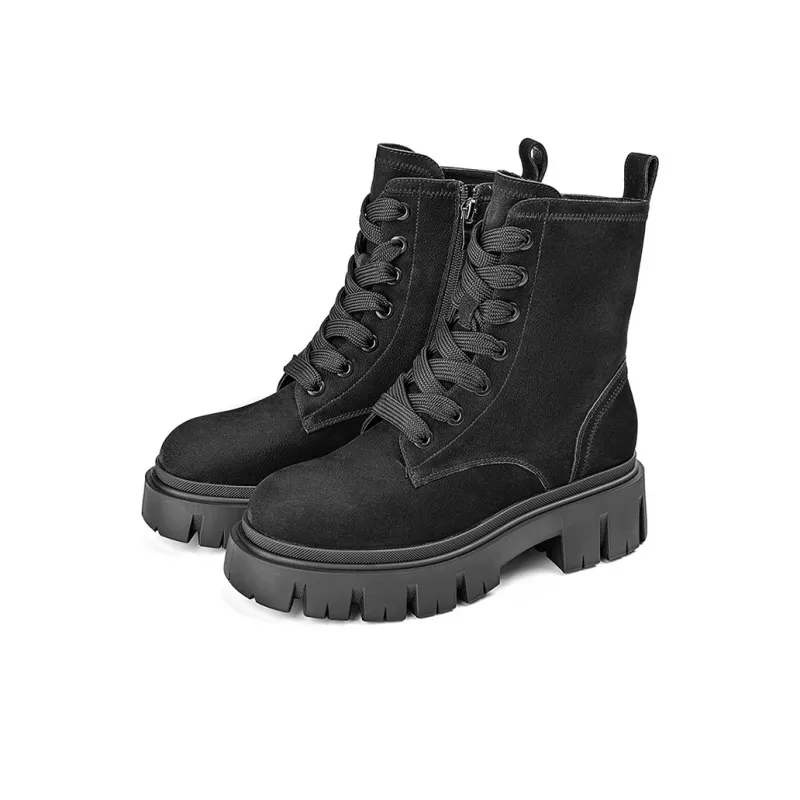 NAUTICA Short Martin Boot Women's Black-2
