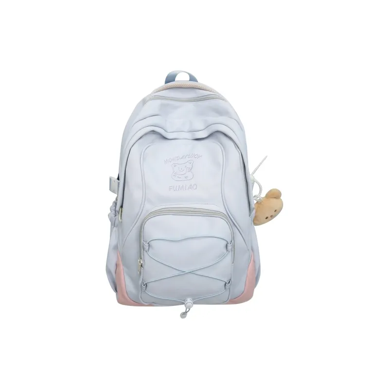 Kaka Tree Nylon Backpack Women's Multicolor-4