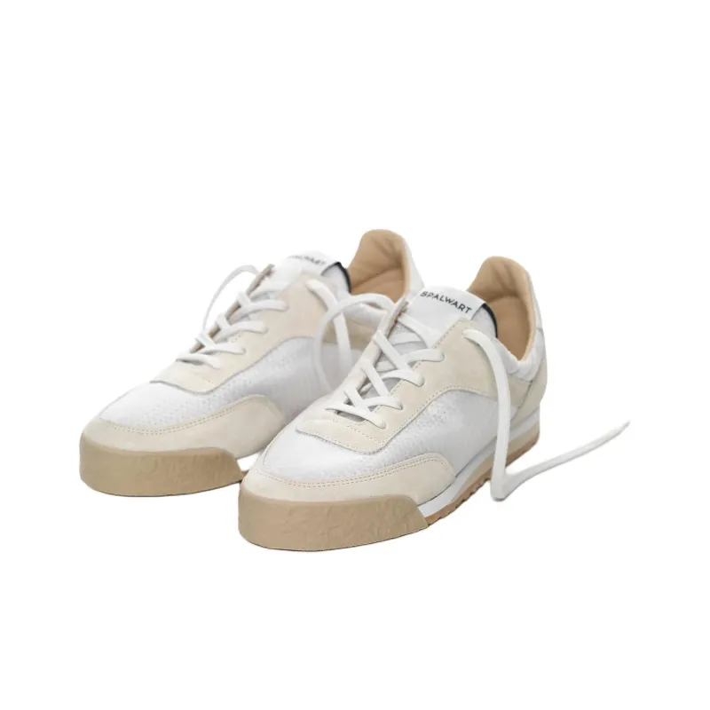 SPALWART Pitch Low Top Casual Shoes Women's White-3