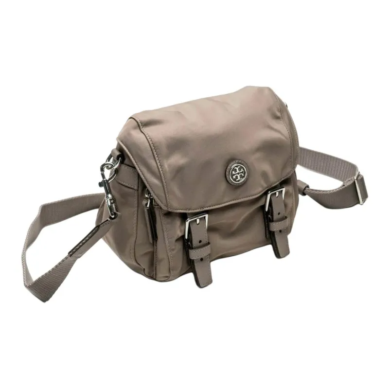 TORY BURCH Nylon Messenger Bag Shoulder Bag Crossbody Bag Women's Khaki-3