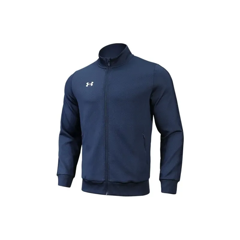 Under Armour Jackets Coats Men's Collegiate Blue Includes Necklace-3