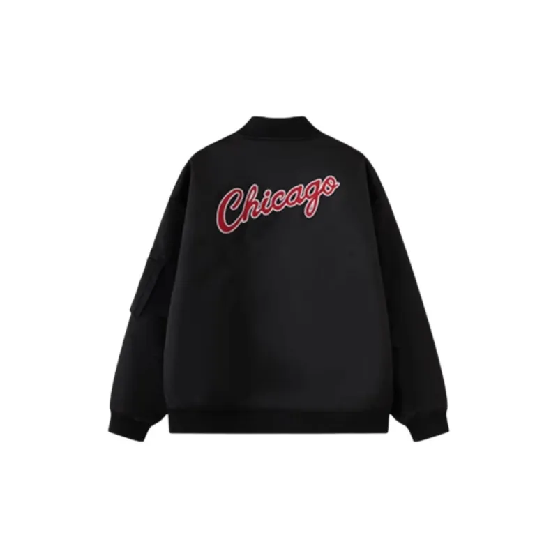 Mitchell & Ness Lifestyle Puffer Jacket Men's Black-1