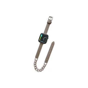 MSSM Watch Band Apple Compatibility Genuine Leather Material