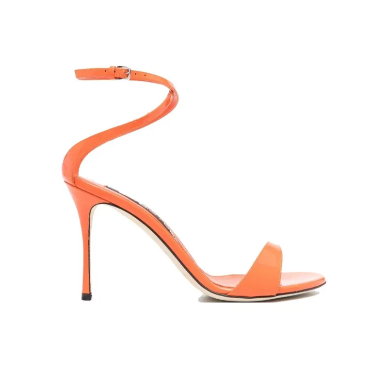 SERGIO ROSSI Godiva Ankle Strappy Sandals Women's-1