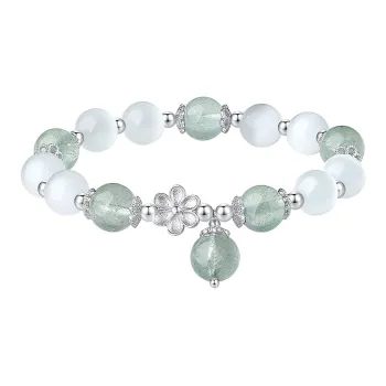 Rui Ge Mei Glass Cat Eye Bracelets Women's