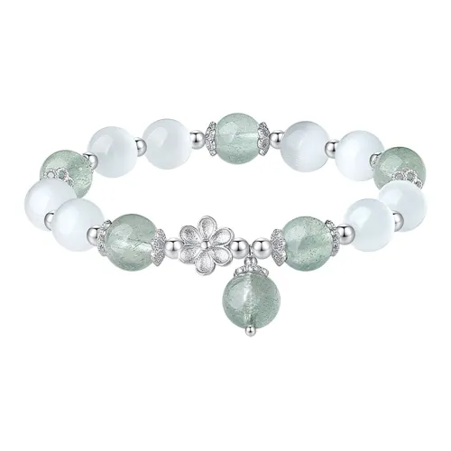 Rui Ge Mei Glass Cat Eye Bracelets Women's