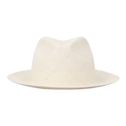 CA4LA Straw Hats & Caps Men's White